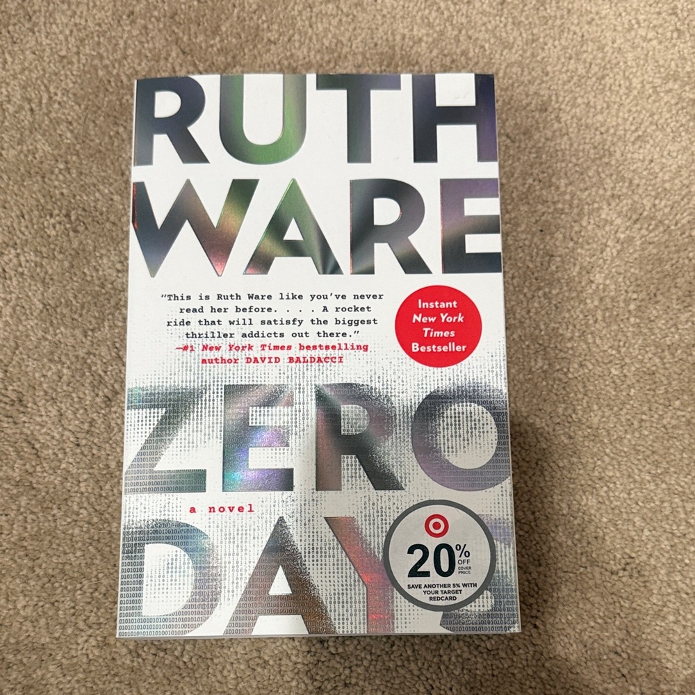 Ruth Ware 'Zero Days' Novel